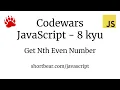 Codewars - Javascript