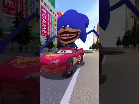 SHIN SONIC wants to hurt LIGHTLING MCQUEEN?