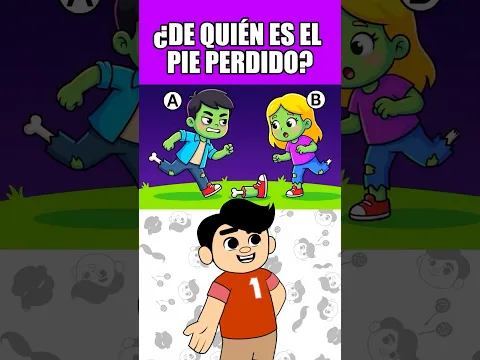 ¿DE QUIÉN ES EL PIE PERDIDO?
