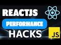 React Performance Hacks Eliminating Unneeded Re-Renders