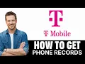 How To Get Phone Records From T Mobile 2025