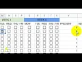 How To Create A Secured Attendance Sheet with Spreadsheet