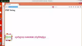 php lession 19-20 short array and string function master php tutorial step by step speak khmer