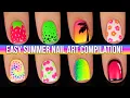 EASY Summer Neon Nail Art Design Compilation KELLI MARISSA