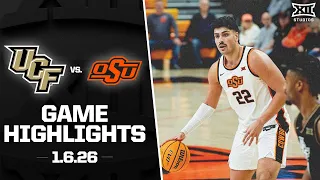 UCF vs Oklahoma State Game Highlights 2025-26 Big 12 Men s Basketball