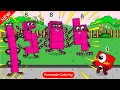 All About Number Eight Numberblocks Fanmade Coloring Story