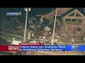 Pickup Crashes Into Starbucks Causing Building Collapse