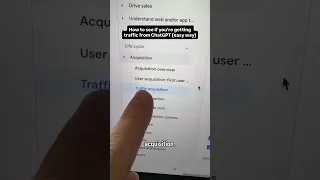 Set up ChatGPT tracking in GA4 google analytics