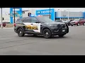 Bridgeview Police Department unit is responding code 3