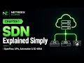 SDN Explained Simply OpenFlow APIs Automation SD-WAN
