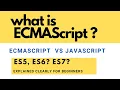 What is ECMAScript Difference between ECMAScript and Javascript