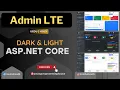 How to Integrate Admin LTE Theme Template Admin Dashboard in ASP NET Core 9 in Hindi