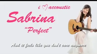 Download Sabrina   Perfect Lyrics Accoustic MP3