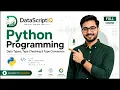 Python Data Types Type Checking Type Conversion Beginner to Advanced Full Course DataScriptIQ