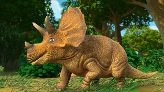 i am triceratops the dinosaurs song for kids funforkidstv nursery rhymes u0026 baby songs