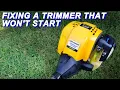 Fixing A Cub Cadet 4 Cycle Trimmer That Won t Start