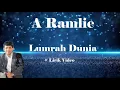 Lagu A Ramlie ~Lumrah Dunia ~Lirik