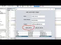 JAVA Swing Tutorial - How To Add A Row To JTable From JTextFields in Java NetBeans WithSource Code