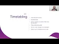 Enrolling and Timetabling SCI