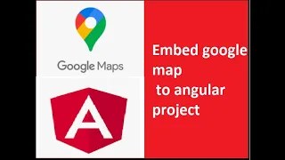 How to embed google map to your angular project
