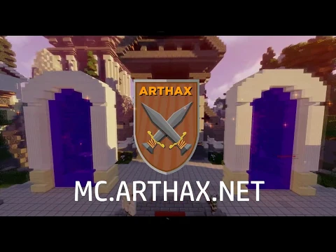Minecraft server video for ARTHAX