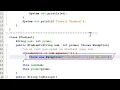 resume Exceptions en Langage Java