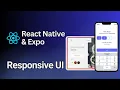 Create Responsive UI in React Native Expo - Master Responsive Design Values Hindi Tutorial