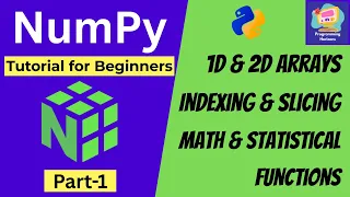 NumPy Array Indexing and Slicing Jupyter Notebook Tutorial For Beginners