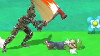 Springtrap Breaks Into Smash Bros Ultimate