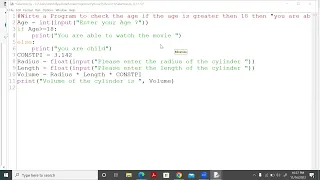 Introduction to Python Programming PART2 9618 by Adnan Usmani