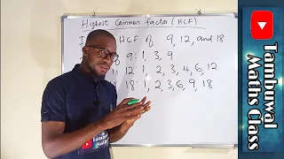 Highest Common Factor HCF