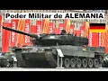 El Poder Militar de ALEMANIA en cuanto a Buques, Aviones, Blindados e Industria Militar.