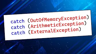 Best way to catch multiple exceptions in C