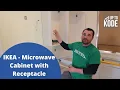 IKEA - Microwave Cabinet with Receptacle