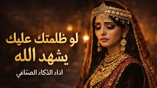 لو ظلمتك عليك يشهد الله   كلمات أبو جنى   أداء الذكاء الصناعي حصري      دندنها