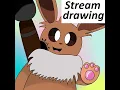 Vaporeon request Drawing stream
