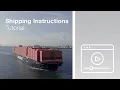 How To Submit Shipping Instructions Online Hapag-Lloyd