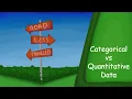 Categorical vs Quantitative Data - Intro to Statistics