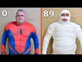 Lagu Kun jij 100 verbanden op Spider-Man plakken?