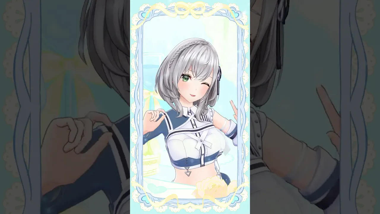 【お嫁♡HOLIC】魔法の力で踊ってみた?✨【白銀ノエル】#お嫁HOLIC #hololive #shorts