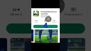 أفضل 10 ألعاب كرة القدم على كوكل بلاي للأجهزة الضعيفة للأندرويد 