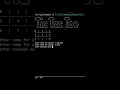 A simple Tic Tac Toe game in c c game projects