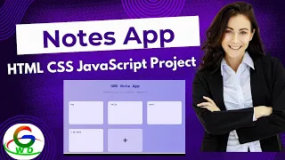 HTML CSS JavaScript Project Notes App Guri Web Developer New Practice Project 2024