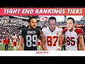 2026 Fantasy Football Tight End Rankings Tiers Biggest Draft Values Sleepers Busts