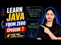 Java Tutorial for Beginners Hello World Program in Java Java Full Course 2026 Episode 1
