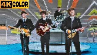 The Beatles I Saw Her Standing There Live Ed Sullivan Show Restored In 4K Color 