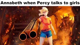 PERCY JACKSON MEMES BOOK