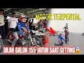 Download Lagu GINI JADINYA KALO KOPLING NGANCING‼️DILAH GALON 155 MENGALAMI INSIDEN SAAT SETING FU😱