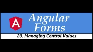 Angular Forms Tutorial - 20