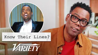 Does Chris Rock Know His Lines?